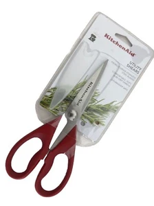 New KitchenAid Empire Red HERA Kitchen Shears All Purpose Scissors - Picture 1 of 3