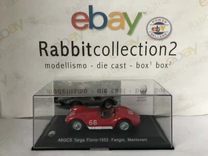 DIE CAST " A6GCS TARGA FLORIO - 1953 FANGIO, " MASERATI 100 YEARS COLLECTION - Picture 1 of 2