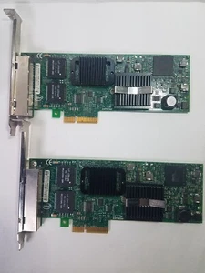 Intel E1G44ET2BLK PCI-e Gigabit ET2 Quad Port RG45 Server Adapter NIC x2 - Afbeelding 1 van 4