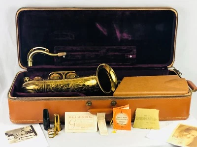 Saxofone tenor Selmer ação super equilibrada SBA - Imagem 1 de 4