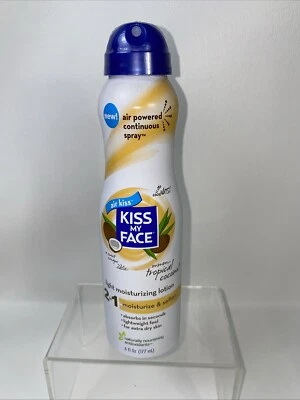 Kiss My Face Light Hidratante 2 en 1 Spray Loción Aceite de Coco Tropical 6oz NUEVO Foto 1 de 4