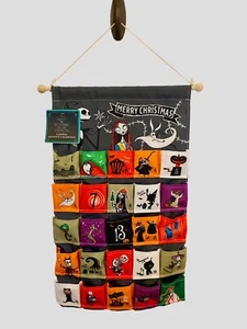 Nightmare Before Christmas Hanging Advent Calendar Refillable Brand New Unique - Picture 1 of 3