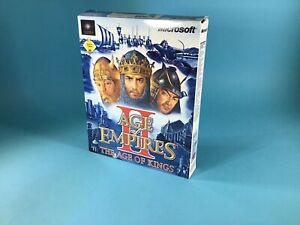 Age Of Empires II: The Age Of Kings - gra na PC CD Rom oryginalne opakowanie w dużym pudełku