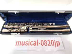 Flauto PERLA NC-96 argento con custodia rigida fiato Strumento musicale - Foto 1 di 4