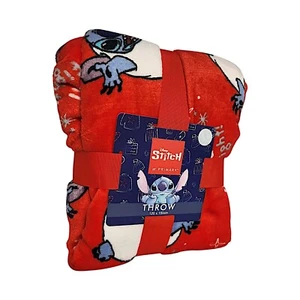 Disney Stitch Throw Blanket from Primark 120 x 150cm Cozy Fleece - Picture 1 of 13