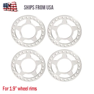 Alloy Wheel Beadlock Ring for 1.9" Wheel Rim 1:10 RC Axial SCX10 90046 TRX4 4pcs - Picture 1 of 4