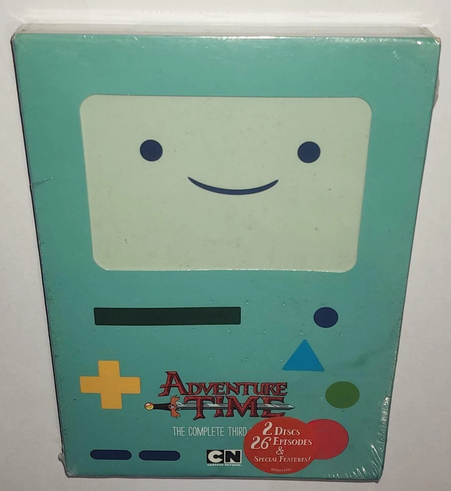 ADVENTURE TIME COMPLETE SEASON 3 BRAND NEW SEALED R1 DVD - Image 1 of 1