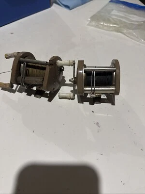 Carrete de pesca vintage Ocean City 1581 Baitcaster Bait Casting X2 Foto 1 de 4