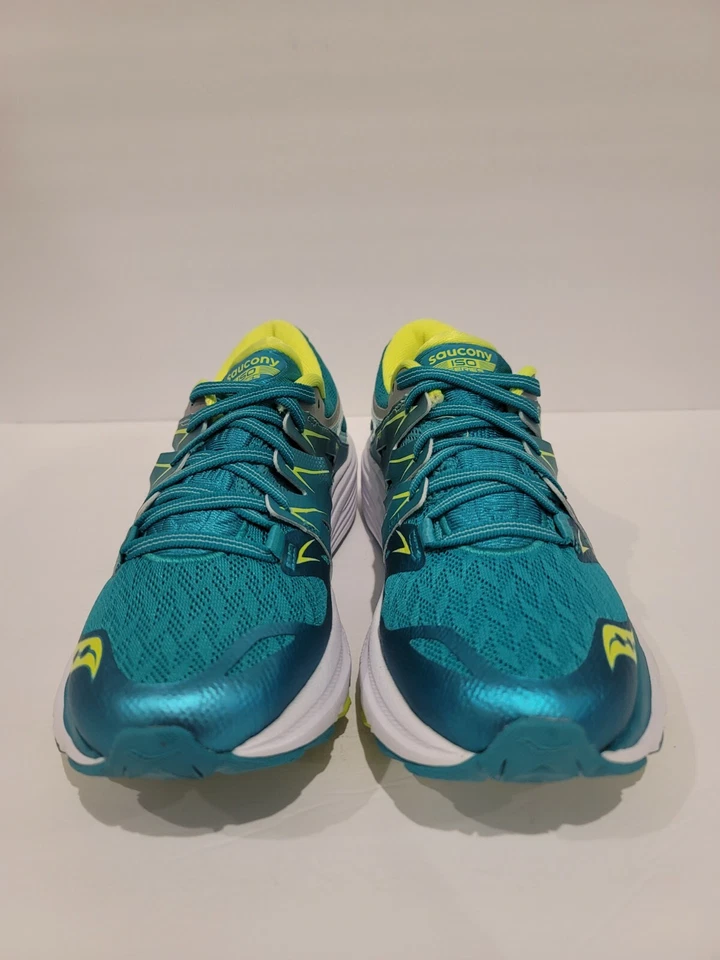 Zapatos para correr Saucony Zealot ISO 2 para mujer verde azulado/limón talla 7 Foto 1 de 4