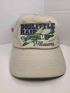 DOOLITTLE RAID 70 ANIVERSARIO COMITÉ DE VETERANOS SEGUNDA GUERRA MUNDIAL GORRA AJUSTABLE  - Imagen 1 de 6