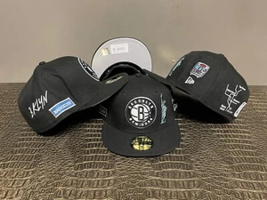 New Era Brooklyn Nets OTC BK Life Patches 59Fifty Black Q3 (JUST IN) - Picture 1 of 6