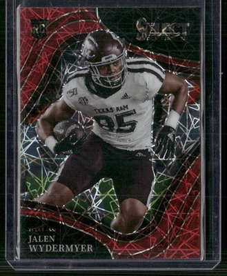 2022 Panini Select Draft Picks #117 Jalen Wydermyer Red Lazer Prizm - Image 1 of 2