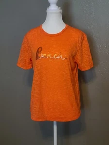 Bench Orange Graphic T-Shirt Womens Small NWT - Picture 1 of 8