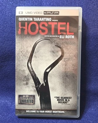 Sony PSP Portable Hostel Unrated (UMD Video Movie) *Tested* Quentin Tarantino  - Image 1 of 4