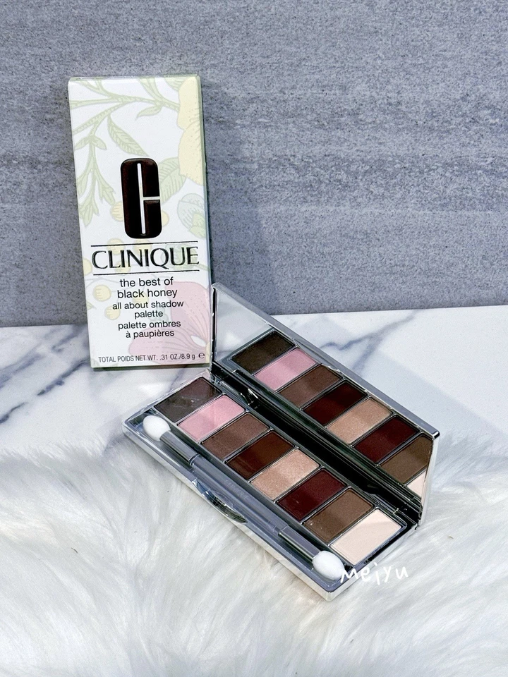 Clinique The Best Of Black Honey All About Shadow Palette 0.31oz/8.9g