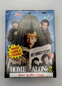1992 Topps HOME ALONE 2 Lost In New York Unopened Wax Box New Sealed - Picture 1 of 4