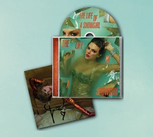 SHIPPED - Taylor Swift - The Life of a Showgirl CD + Hand Signed Photo 2 - Picture 1 of 1