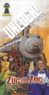 Unlock! Game Adventures: Zug um Zug | Thomas Cauët (u. a.) | Spiel | SCOD0084 - Bild 1 von 3