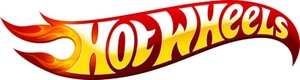 Calcomanías adhesivas de vinilo Hot Wheels Logo Flames de 8" - Imagen 1 de 6
