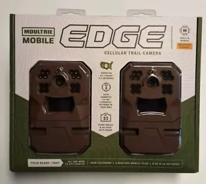 Moultrie Mobile Edge fotocamera cellulare pista confezione doppia MCG-14078 nuova 33 MP - Foto 1 di 8