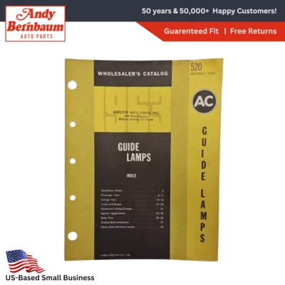 1963 Ford Pasajero Coche A/C Lámparas Wholesalers Literatura Manual Catalog - Imagen 1 de 4