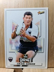 CRAIG GOWER🏆2001 NRL IMPACT #64 PANTHERS Rugby League NRL Card🏆 - Picture 1 of 2