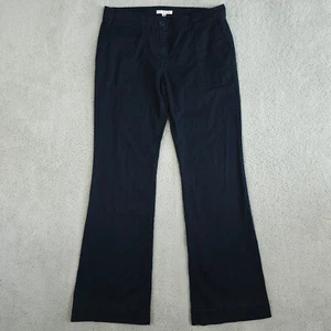 CAbi Pants Womens 12 Blue Step Out Chino Trousers Wide Leg Cotton Stretch Career - Picture 1 of 13