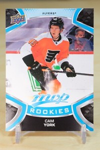 2021-22 Upper Deck MVP Blue Rookies #233 Cam York - Philadelphia Flyers