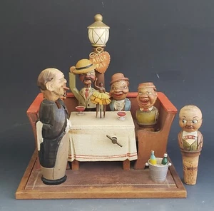 1950's Italy Anri Music Box Moulin Rouge Armor Bar Barware Anton Riffeser - Picture 1 of 11