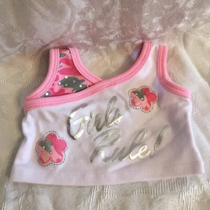 Girls Rule Build A Bear top - Picture 1 of 2