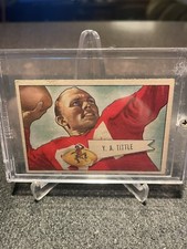 1952 Bowman Small Football Card #17 Y.A.Tittle-San Francisco 49ers QB