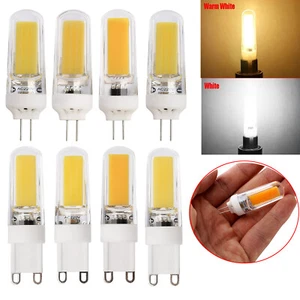 G4 G9 9W Dimmable LED Silicone Crystal Corn Bulb Spotlight Light Lamp 110V 220V - Picture 1 of 14