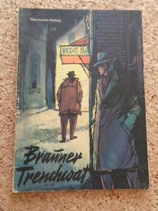 Brauner Trenchcoat ,  Hans-Joachim Hartung , DDR, 1961, Blaulicht Nr. 13 - Bild 1 von 4