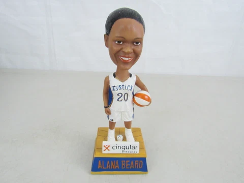 Washington Mystics WNBA Alana Beard Talking Bobblehead Cover