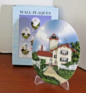 Popular Imports HEREFORD INLET WILDWOOD, NJ LIGHTHOUSE PLAQUE / WALL HANGING~NIB - Picture 1 of 4
