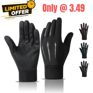 ONESAVE Winter Gloves Fleece Thermal Touch Screen Waterproof Windproof Warm Men
