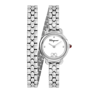 Ferragamo Women's Watch VARINA 22.5mm Silver SFHT00520 - Picture 1 of 3