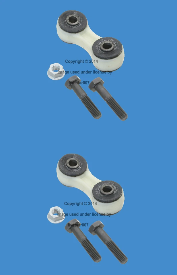 Juego de 2 eslabones estabilizadores traseros izquierda+derecha OEM para Audi para Volkswagen Foto 1 de 1