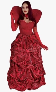 Disfraz Descendientes El Ascenso de Reina de Corazones Roja Disney Adulto Pequeño 2-4 - Imagen 1 de 14