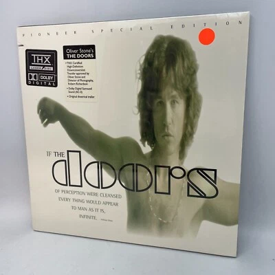 Oliver Stone's The Doors 2xLaserdisc Movie OG US 1991 Edition SEALED MINT - Image 1 of 2