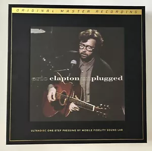 Eric Clapton, Unplugged LP -Sold Out- MoFi Box Set - Mobile Fidelity Sound Lab - Picture 1 of 9