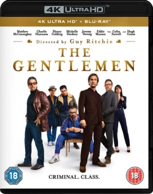 The Gentlemen Blu-ray (2020) Matthew McConaughey, Ritchie (DIR) cert 18 2 discs - Image 1 of 2