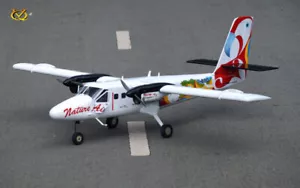 VQ Models DHC-6 Twin Otter (aria naturale) 72 pollici Wspan ARF (solo kit) (elettrico) - Foto 1 di 7