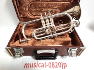 YAMAHA YCR-335S Silver Cornet Trumpet Case - Picture 1 of 6