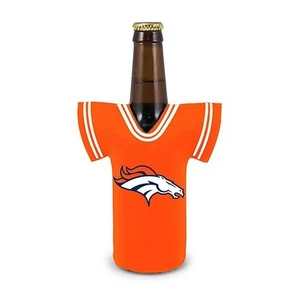 Denver Broncos NFL Bottle Jersey Koozie Coozie Football Drink Holder - Picture 1 of 2
