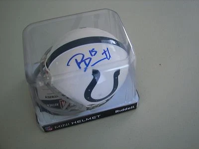 Phillip Dorsett Autographed Signed Colts Mini Helmet - PSA - Image 1 of 4
