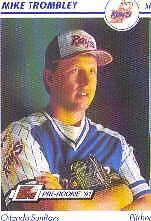 1991 Line Drive AA #495 Mike Trombley