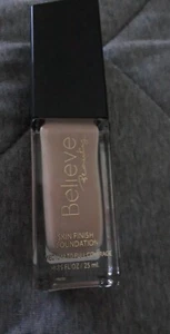 Believe Beauty Skin Finish Foundation LINEN Medium To Full Coverage - Picture 1 of 3