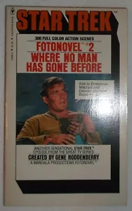 STAR TREK FOTONOVEL #4 A TASTE OF ARMAGEDDON PAPERBACK VINTAGE GENE RODDENBERRY - Imagen 1 de 2