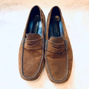 To Boot New York Adam Derrick Wildleder Leder Halbschuhe Fahrschuhe 8,5 - Bild 1 von 8